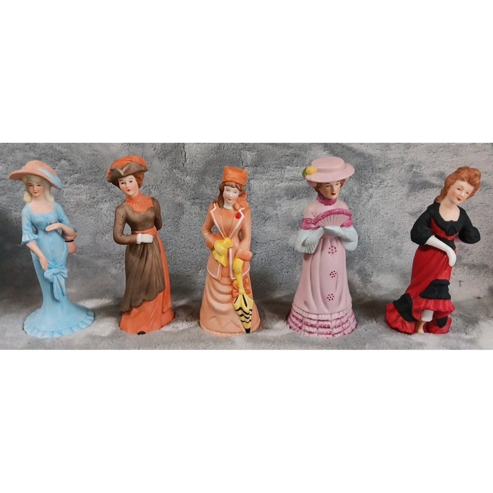Set Of 5 NAAC‎ Convention Figurine Collection 1982-1986 Limited Edition READ